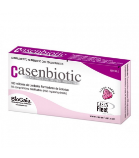 CasenBiotic Sabor Fresa 10 Comprimidos