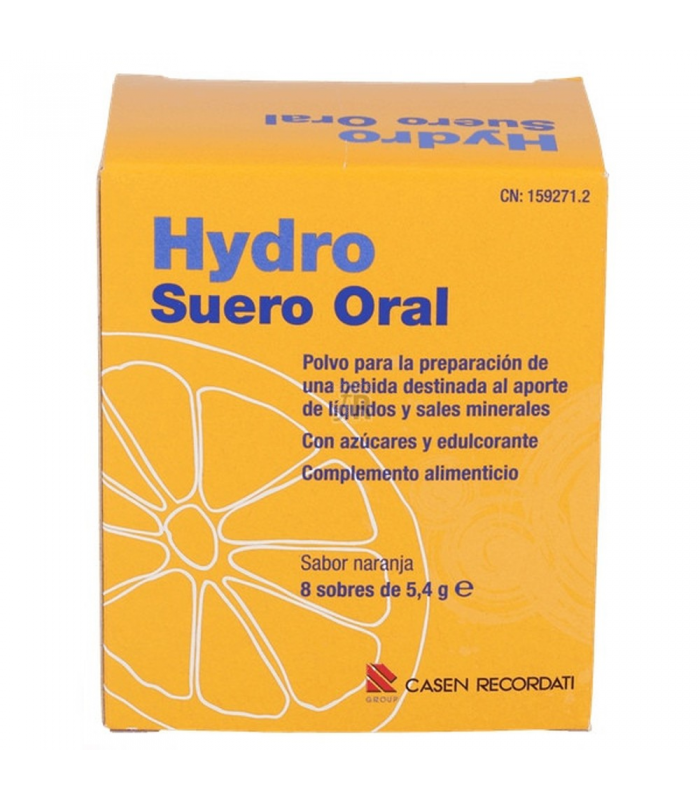 hydro suero oral  8 sobres 5.4 g