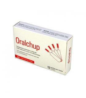 Oralchup 12 Pastillas para chupar