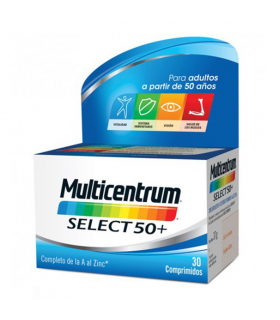 Multicentrum Select 50+ 30 Comprimidos
