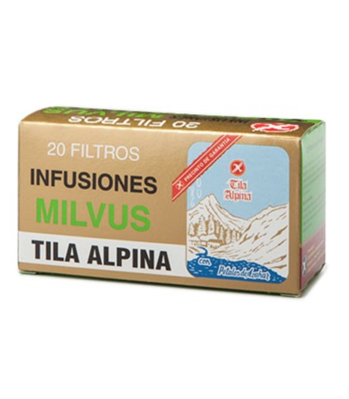 Tila Alpina Milvus Infusion 20 filtros