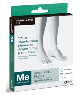 Farmalastic Feet Almohadilla Plantar Calzado Abierto