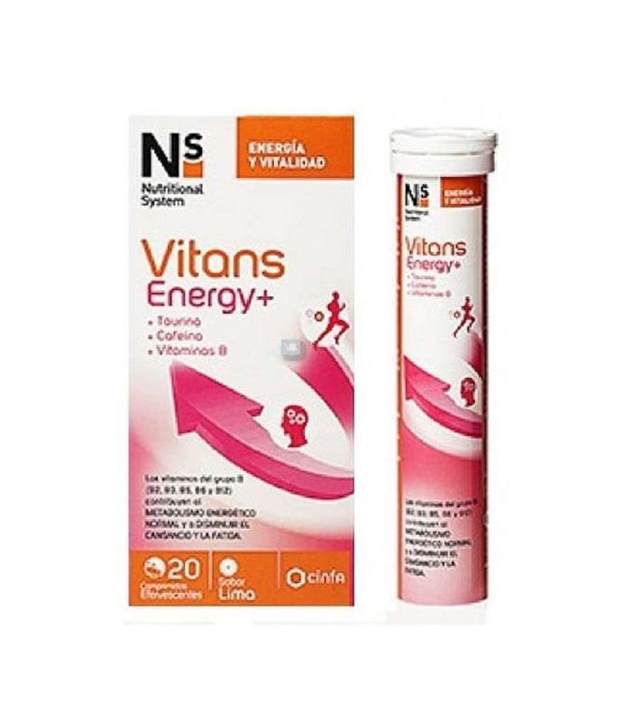 Ns Vitans Energy+ Comprimidos Efervescentes
