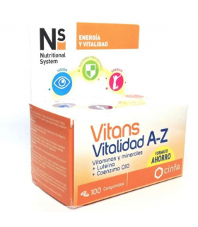 Ns Vitans Vitalidad A-Z 100 Comprimidos
