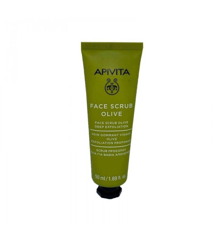 apivita exfoliante facial intensiva oliva 50 ml