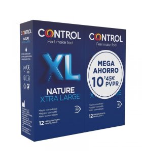 Control Nature XL 12 Preservativos Pack Duplo