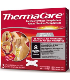 THERMACARE PARCHES TERMICOS ADAPTABLES  3 PARCHES