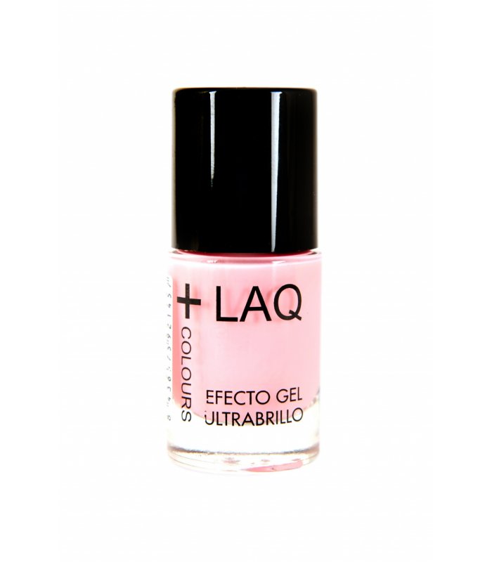 +LAQ Colours Esmalte gel color pastel 02 rosa