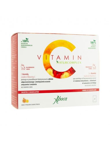 Vitamina C Naturcomplex Sachês Aboca