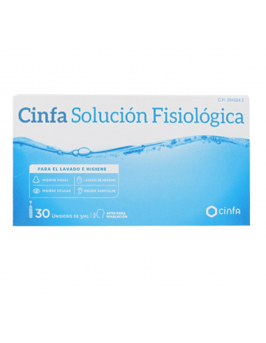 Solucion Fisiologica Cinfa 30 monodosis