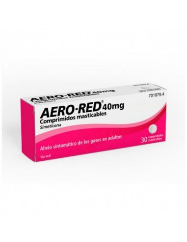 AERO RED 40 MG 30 COMPRIMIDOS MASTICABLES