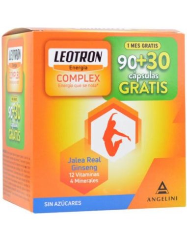 LEOTRON COMPLEX 90 + 30 CAPSULAS GRATIS