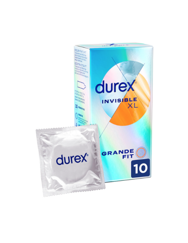 Durex Invisible XL 10 preservativos