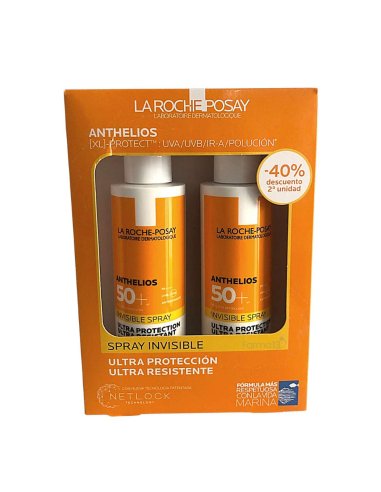 DUPLO ANTHELIOS SPRAY INVISIBLE SPF50+ 200 ML 2º UD 40% DTO