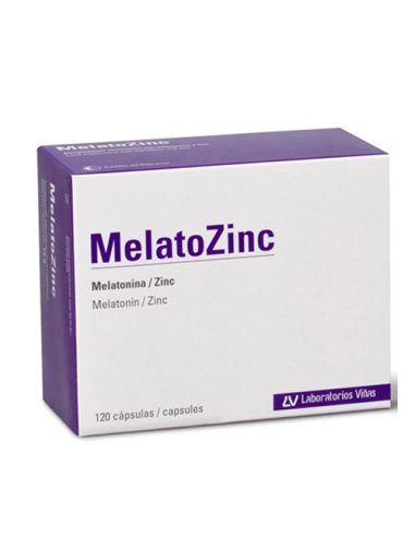 Melatozinc 1mg 120 capsulas