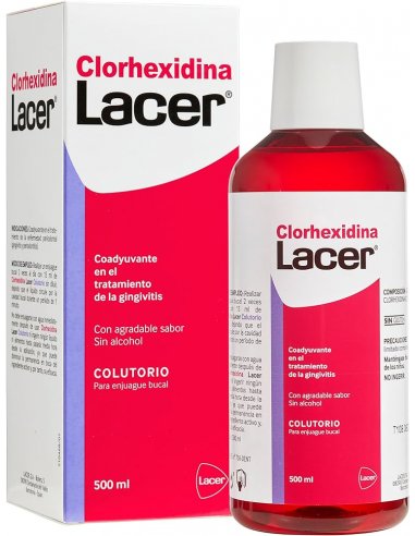 LACER CLORHEXIDINA COLUTORIO 500 ML