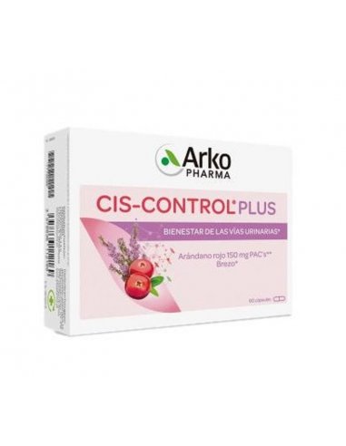 CIS-CONTROL PLUS CRANBEROLA COM URZE 60 CAPS